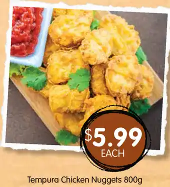 Spudshed Tempura Chicken Nuggets 800g offer