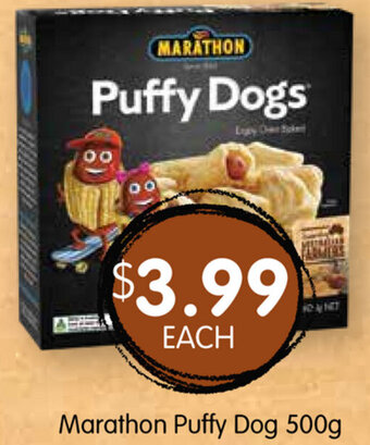 Spudshed Marathon Puffy Dog 500g offer