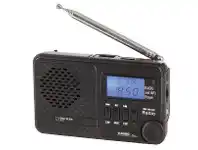 Jaycar Electronics Compact Radio AM/FM/SW Rechargeable with USB & SD Card Input offer