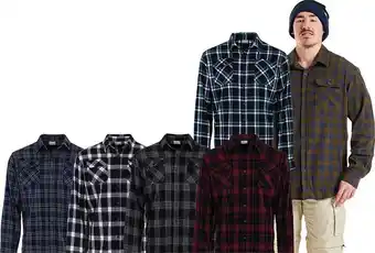BCF Outrak Mens Flannel Shirts offer