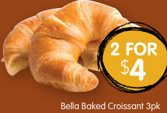 Spudshed Bella Baked Croissant 3Pk offer