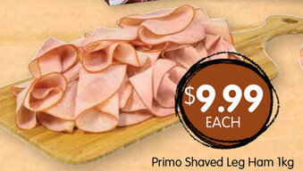 Spudshed Primo Shaved Leg Ham 1Kg offer