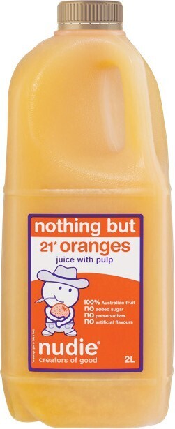 Woolworths Nudie Orange Juice 2 Litre u2013 From the Fridge offer
