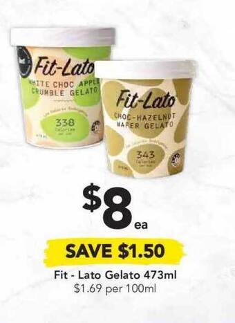 Drakes Fit - Lato Gelato 473ml offer