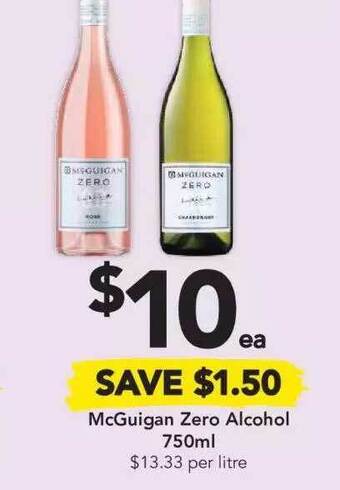 McGuigan Zero Alcohol 750ml