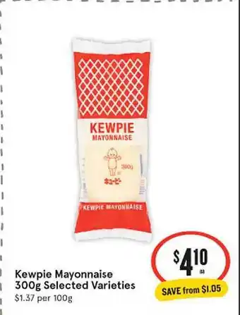 IGA Kewpie Mayonnaise 300g offer