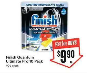 IGA Finish Quantum Ultimate Pro 10 Pack offer