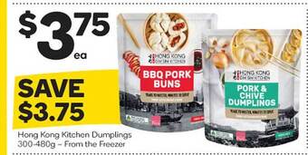 Woolworths Hong Kong Kitchen Dumplings 300-480g offer