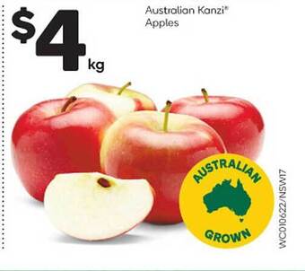 Australian Kanzi Apples