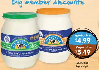 Spudshed Mundella 1Kg Range offer