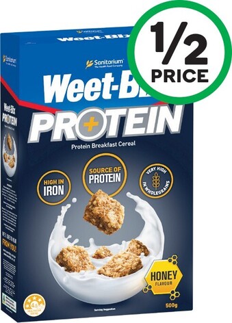 Woolworths Sanitarium Weet-Bix Protein 500g offer