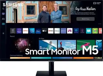 Officeworks Samsung M5 27" Smart Monitor offer