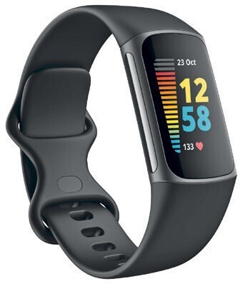 Officeworks Fitbit Charge 5 Fitness Tracker - Black offer