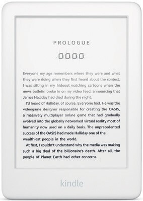 Officeworks Kindle 6" eReader - White† offer