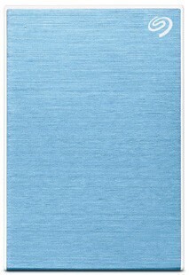 Officeworks Seagate 2TB OneTouch Portable Hard Drive - Sky Blue offer