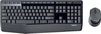 Officeworks Logitech Wireless Keyboard and Mouse Combo MK345 offer
