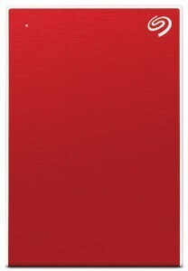 Officeworks Seagate 2TB OneTouch Portable Hard Drive - Ruby Red offer