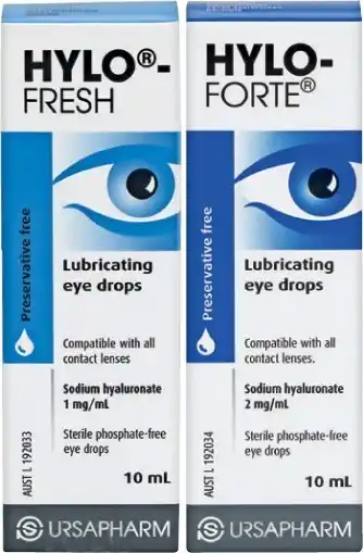 Pharmacist Advice Hylo-Fresh or Hylo-Forte Eye Drops 10mL offer