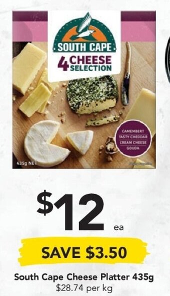 Drakes South Cape Cheese Platter 435g offer