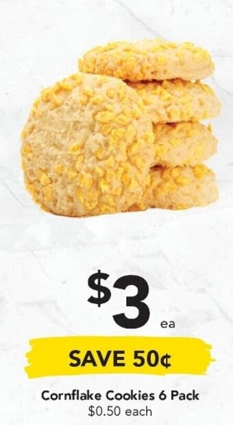 Drakes Cornflake Cookies 6 Pack offer