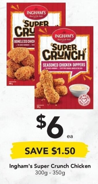 Drakes Ingham's Super Crunch Chicken 300g - 350g offer