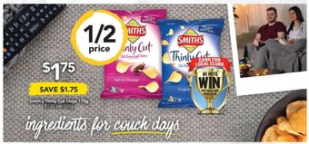 Drakes Smith's Thinly Cut Chips 175g offer