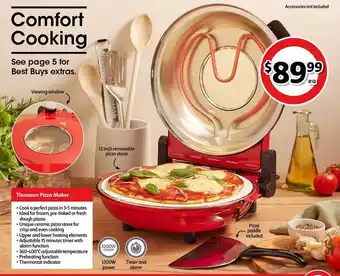 Coles Thomson Pizza Maker offer