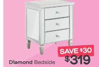 Fantastic Furniture Diamond Bedside offer