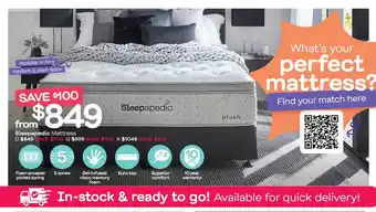 Fantastic Furniture Steepapedic Mattress offer