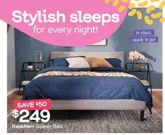 Fantastic Furniture Rackham Queen Bed offer