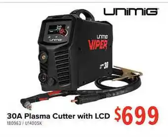 Total Tools Unimig 30a Plasma Cutter With Lcd offer