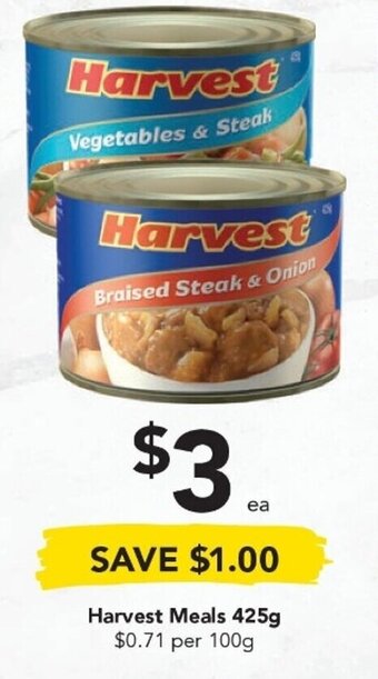 Harvest Meals 425g