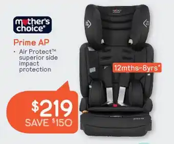Baby Bunting Prime Ap Mother's Choice offer