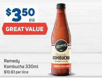 Foodland Remedy Kombucha offer