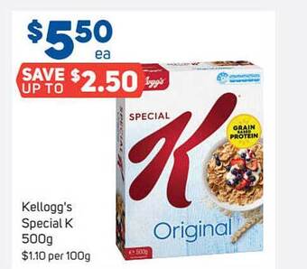 Foodland Kellogg's Special K offer