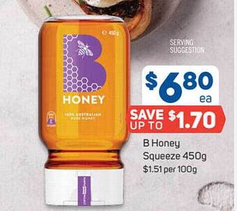 Foodland B Honey Squeeze offer