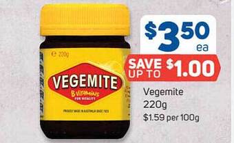 Foodland Vegemite offer