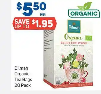Foodland Dilmah Organic Tea Bags offer