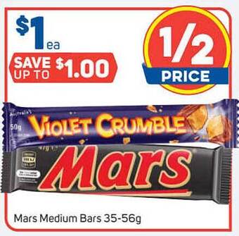 Foodland Mars Medium Bars offer