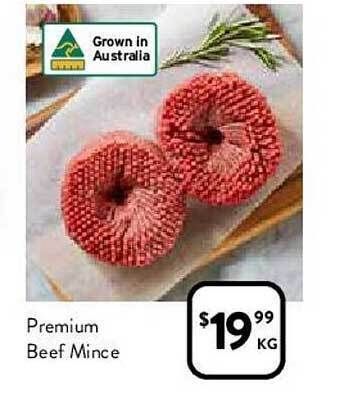 Foodworks Premium Beef Mince offer