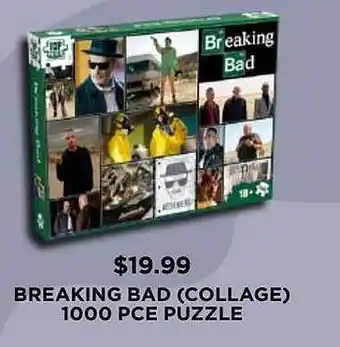 Dymocks Breaking Bad (collage) 1000 Pce Puzzle offer