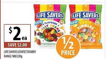 Supabarn Life Savers Confectionery Range offer