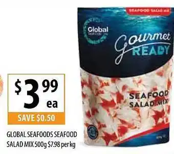 Supabarn Global Seafoods Seafood Salad Mix offer