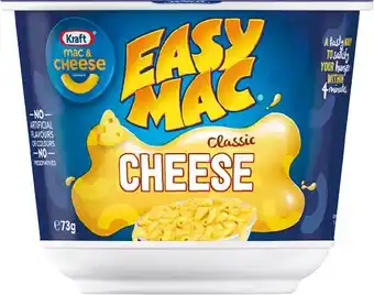 Woolworths Kraft Easy Mac Bowl 73g offer