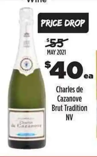 Liquorland Charles De Casanove Brut Tradition NV offer