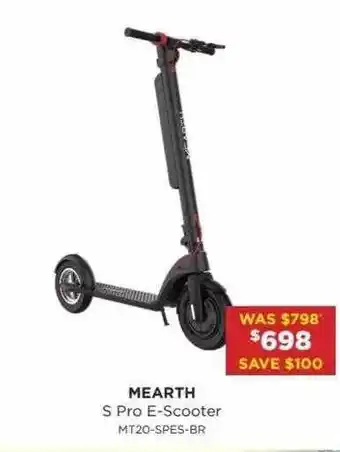 Bing Lee Mearth S Pro E-scooter offer