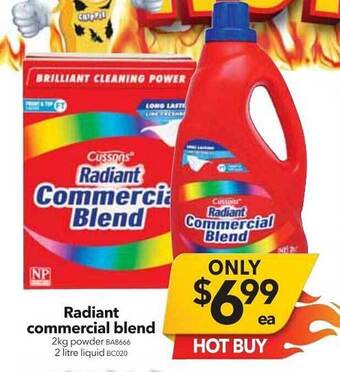 Cheap as Chips Radiant Commercial Blend offer