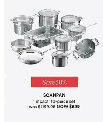 Scanpan 'impact' 10-piece Set