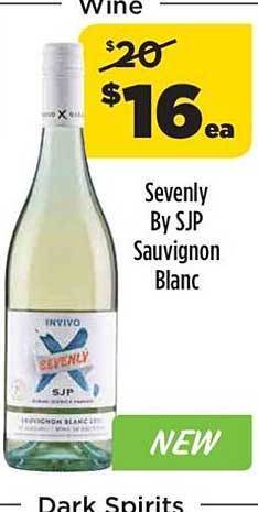 Liquorland Sevenly By Sjp Sauvignon Blanc offer