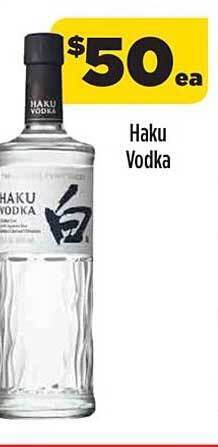 Liquorland Haku Vodka offer